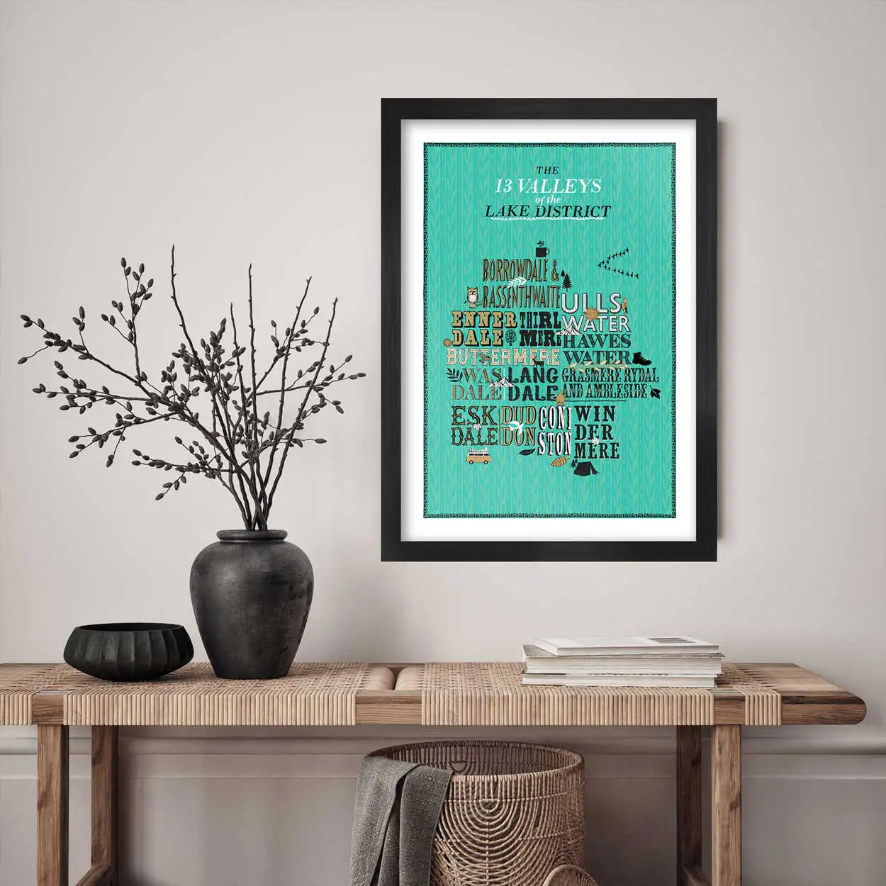 13 Valleys - Lake District Print - Image 5