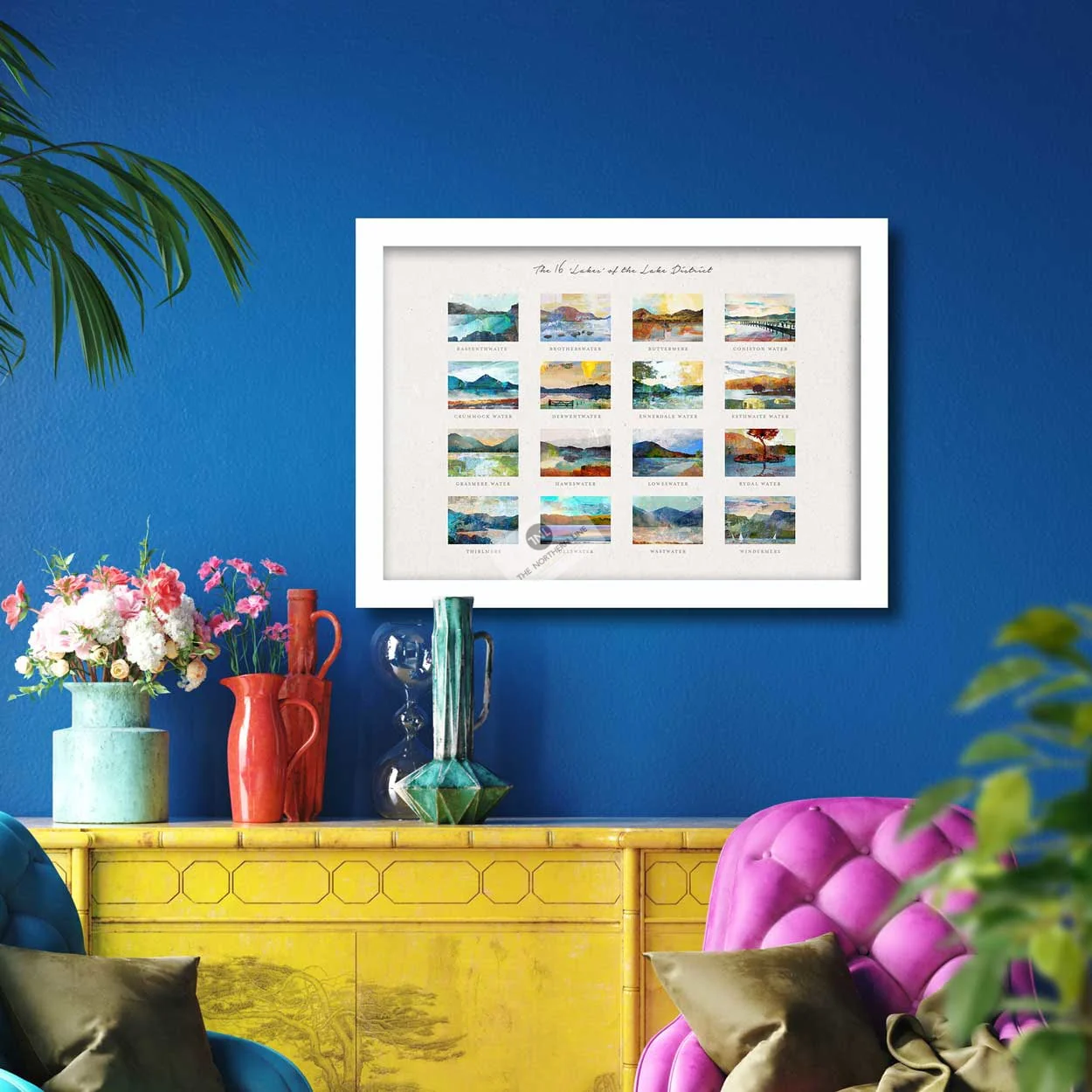 16 Lakes  - Lake District Print - Image 6