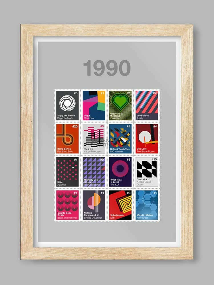 1990 - Music Print - Image 3