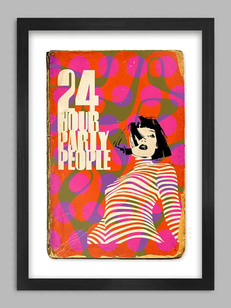 24 Hour Party People - Music Print