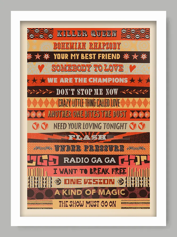 A Kind of Magic - Queen Music Print - Image 2