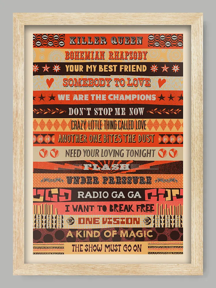A Kind of Magic - Queen Music Print - Image 3