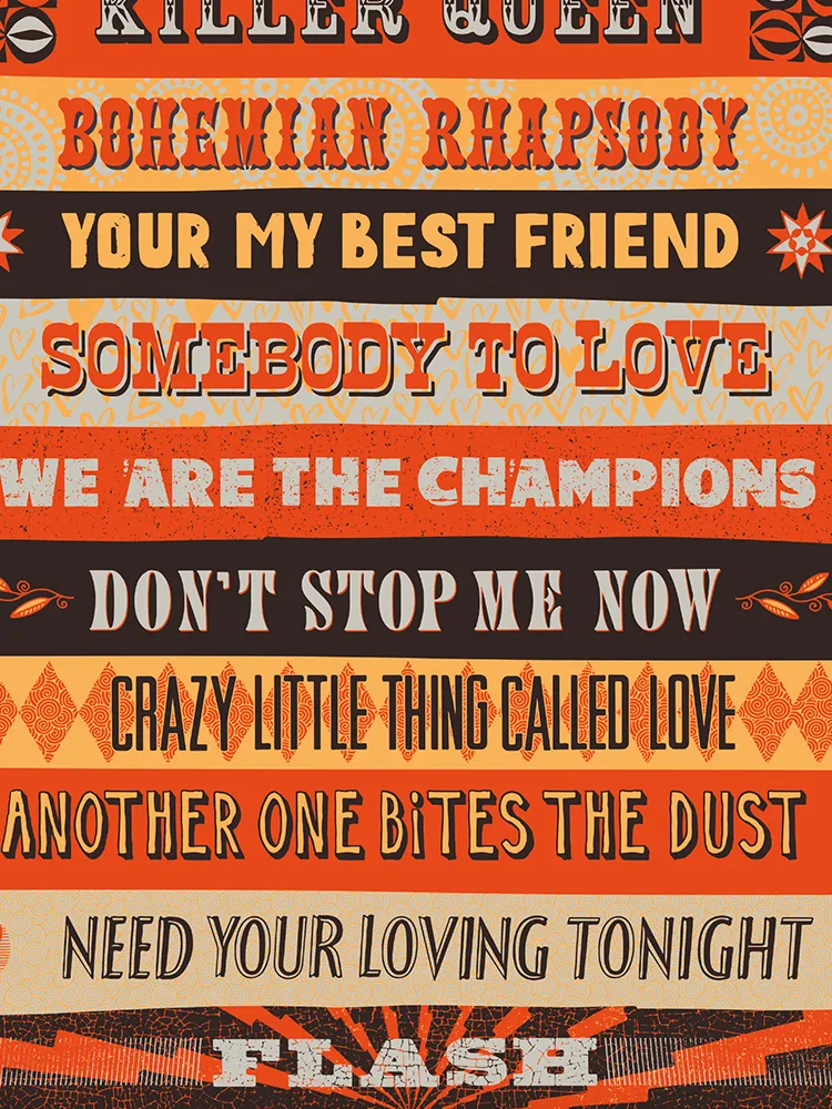 A Kind of Magic - Queen Music Print - Image 4