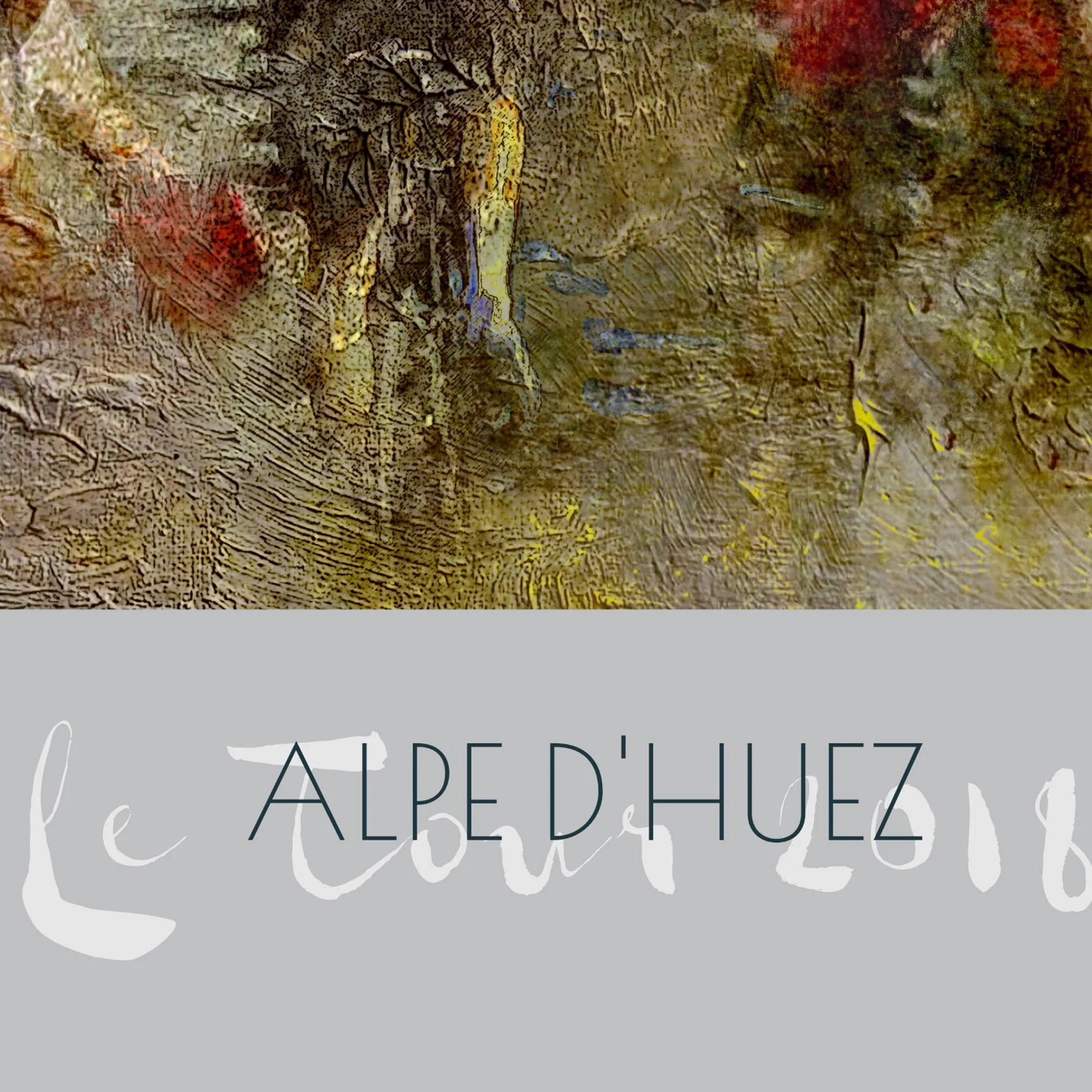 Alpe d'Huez Stage 12 - Cycling Print - Image 4