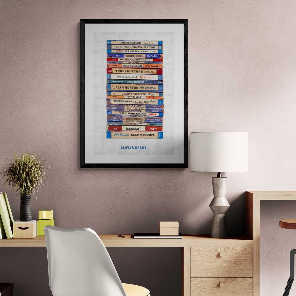 Always Ready - Rangers Football Print - Image 5