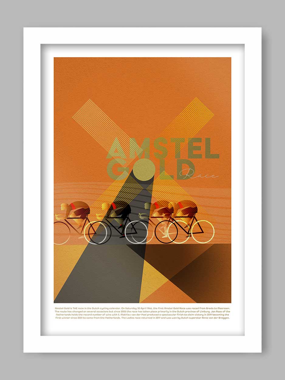 Amstel Gold Race - Cycling Print - Image 2