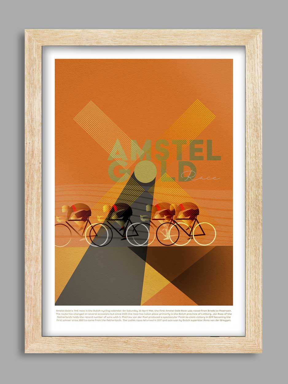 Amstel Gold Race - Cycling Print - Image 3