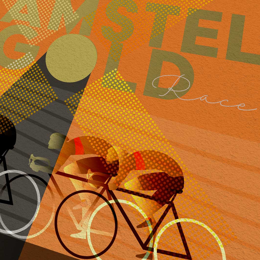 Amstel Gold Race - Cycling Print - Image 4