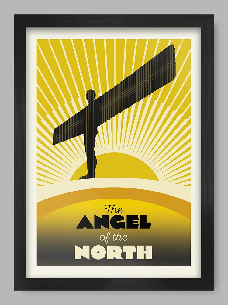 Angel of the North Print