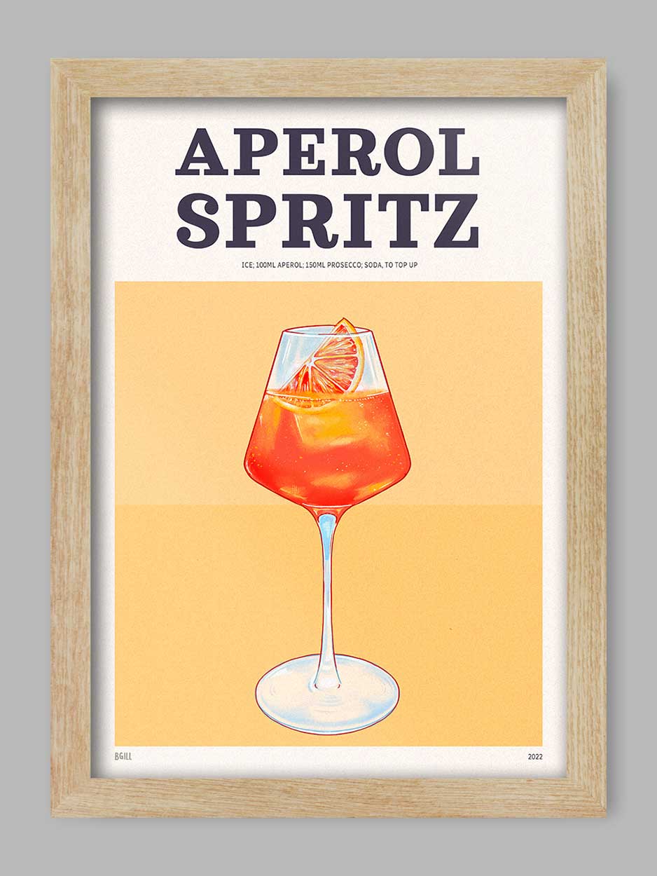 Aperol Spritz Print - Image 3
