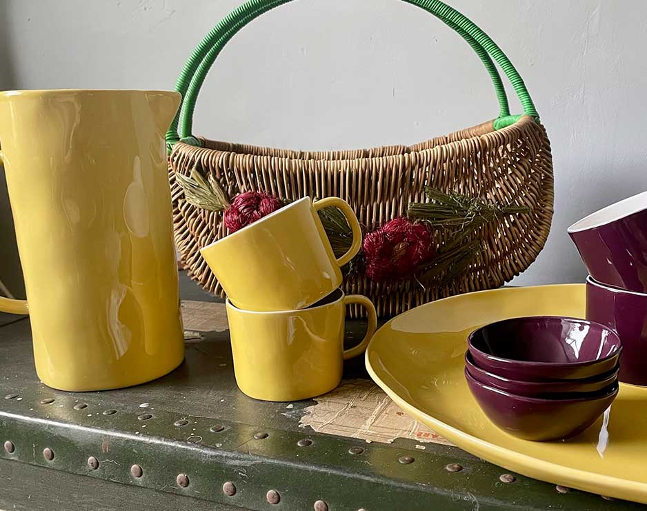 Aubergine Small Dipping Bowl - Quail Ceramics