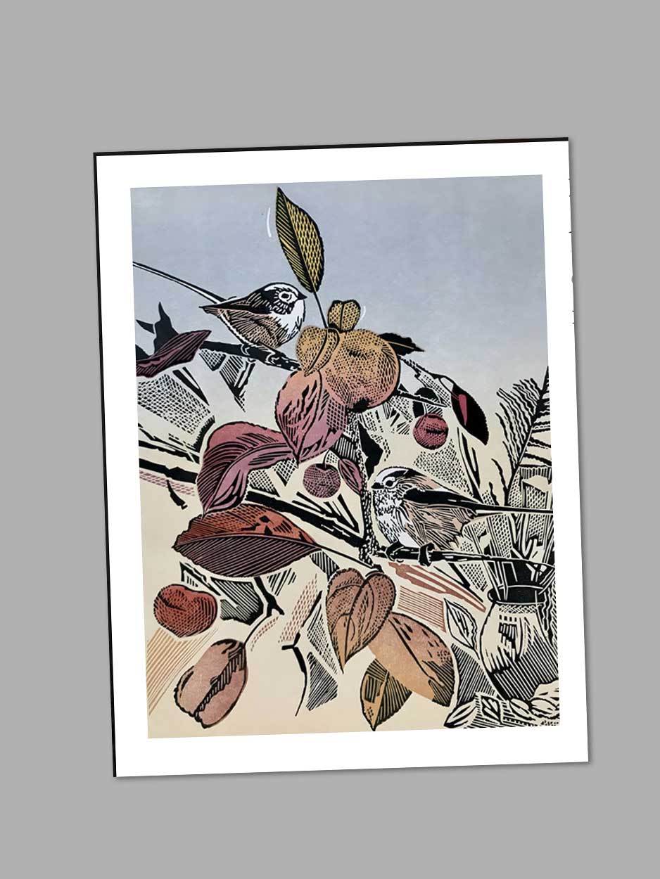 Autumn Garden - Blank Card
