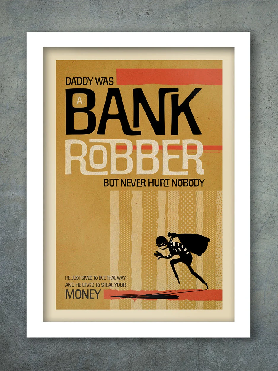 Bankrobber - Music Print - Image 2