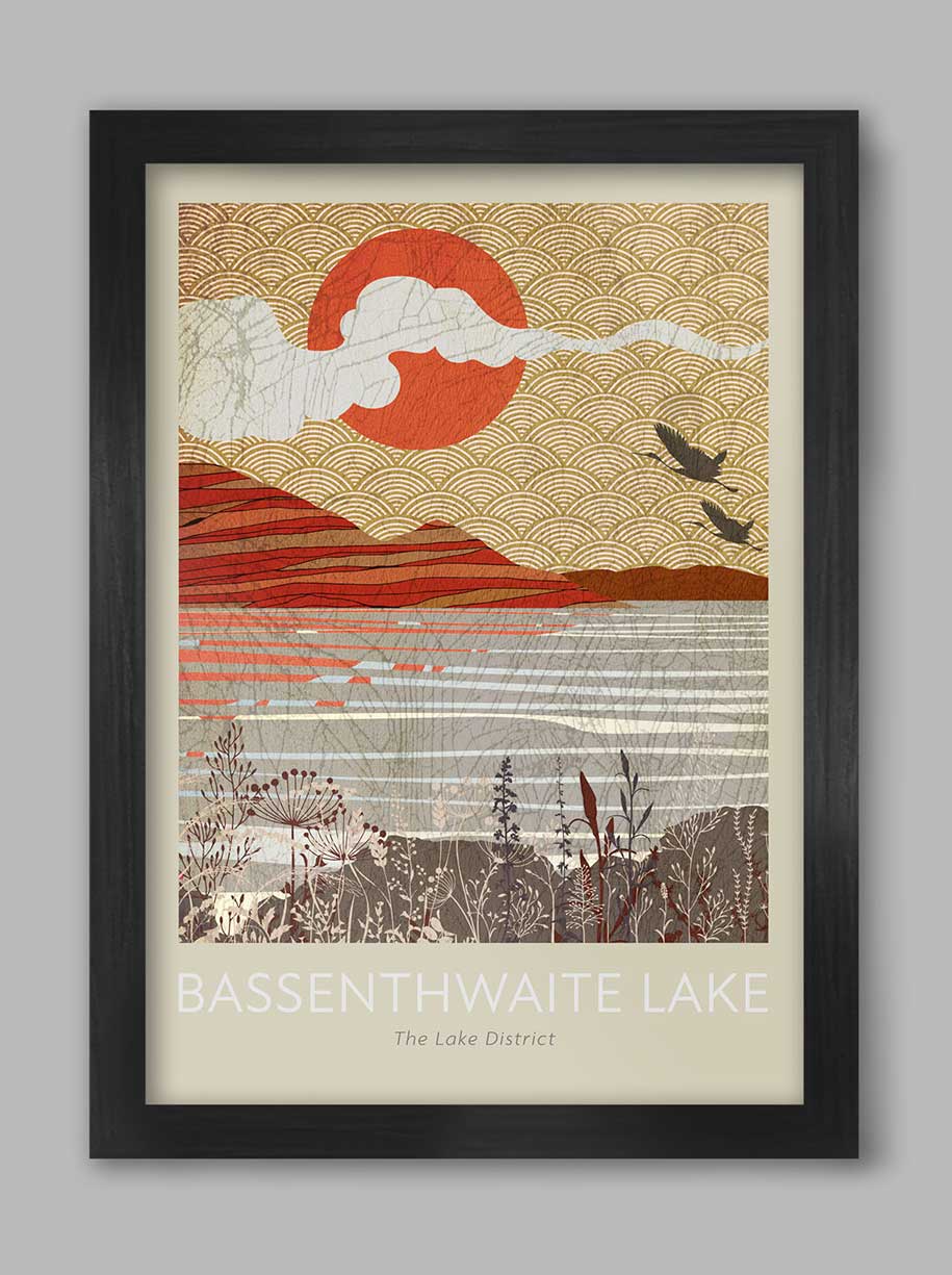 Bassenthwaite Lake - Lake District Poster Print