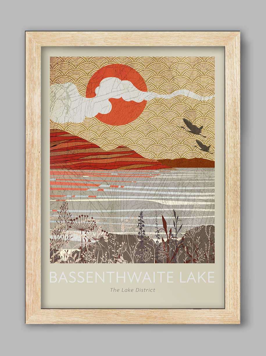 Bassenthwaite Lake - Lake District Poster Print - Image 3