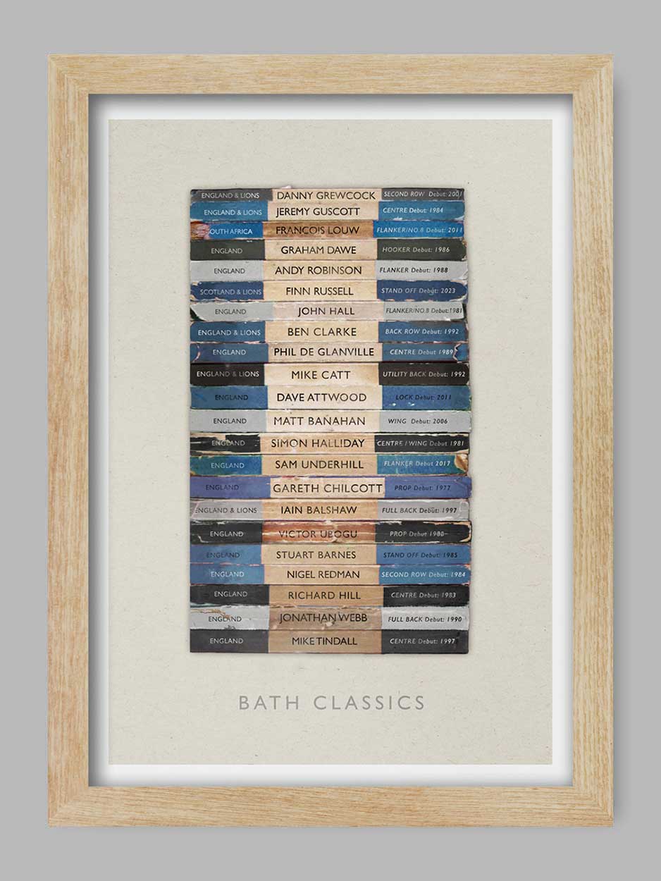 Bath Classics - Rugby Print - Image 3