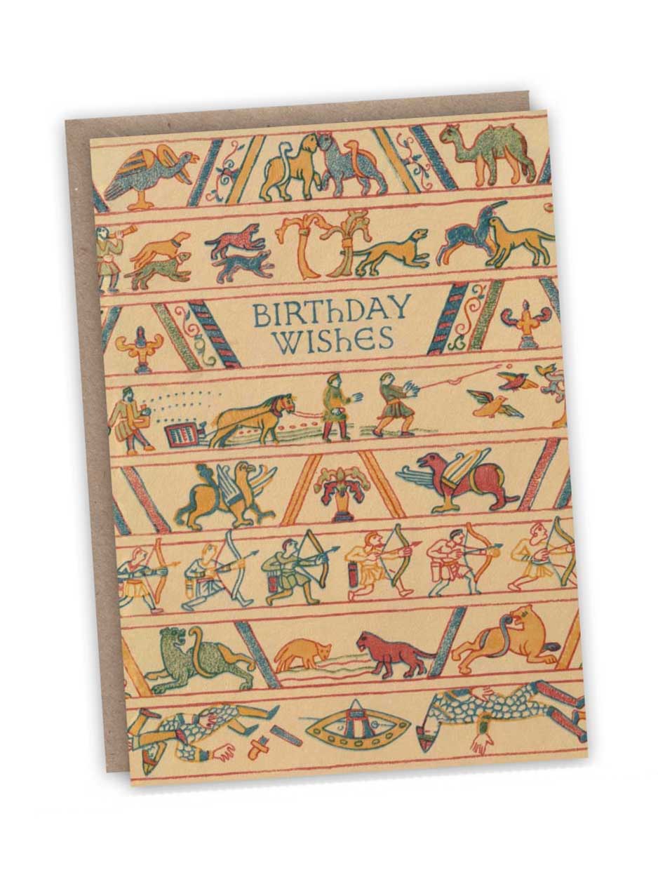 Bayeux Tapestry Birthday Greeting Card