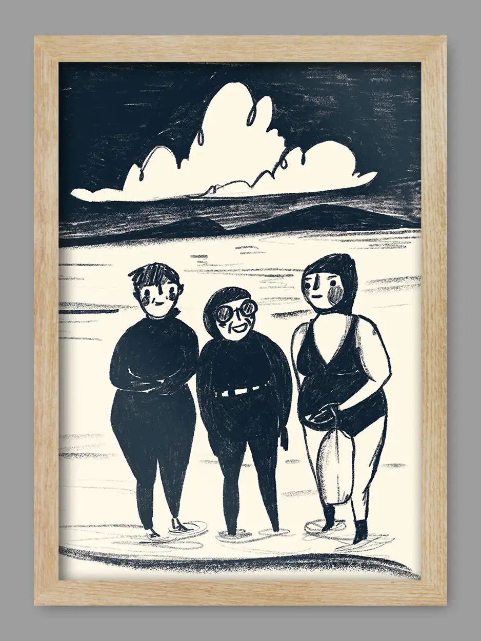 Beach Babes Print - Image 3
