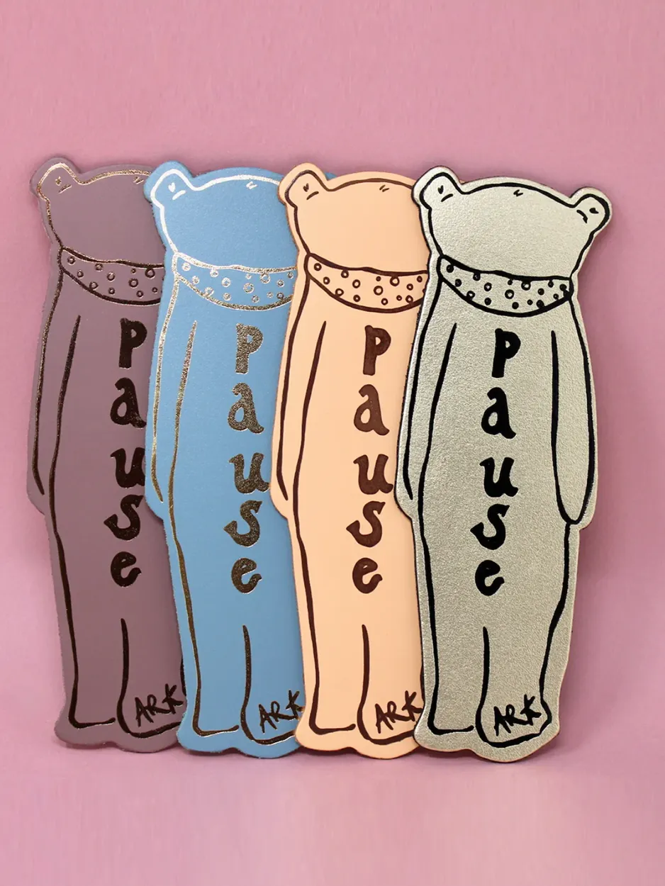 Bear Leather Bookmark - Image 2