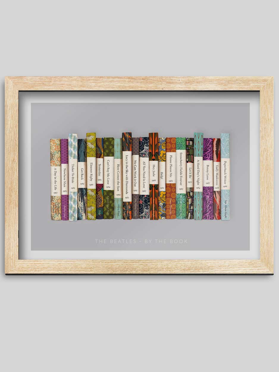 Beatles By The Book - Music Print - Image 3
