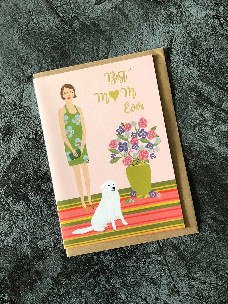 Best Mum Ever - Mothers Day Card