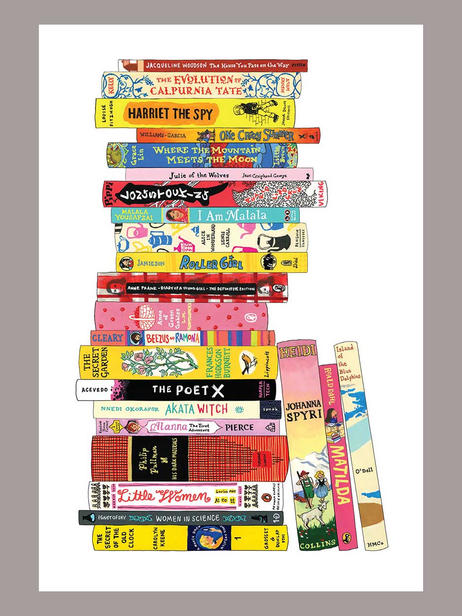 Bibliophile - Box Set of 50 Literary-themed Postcards - Image 3