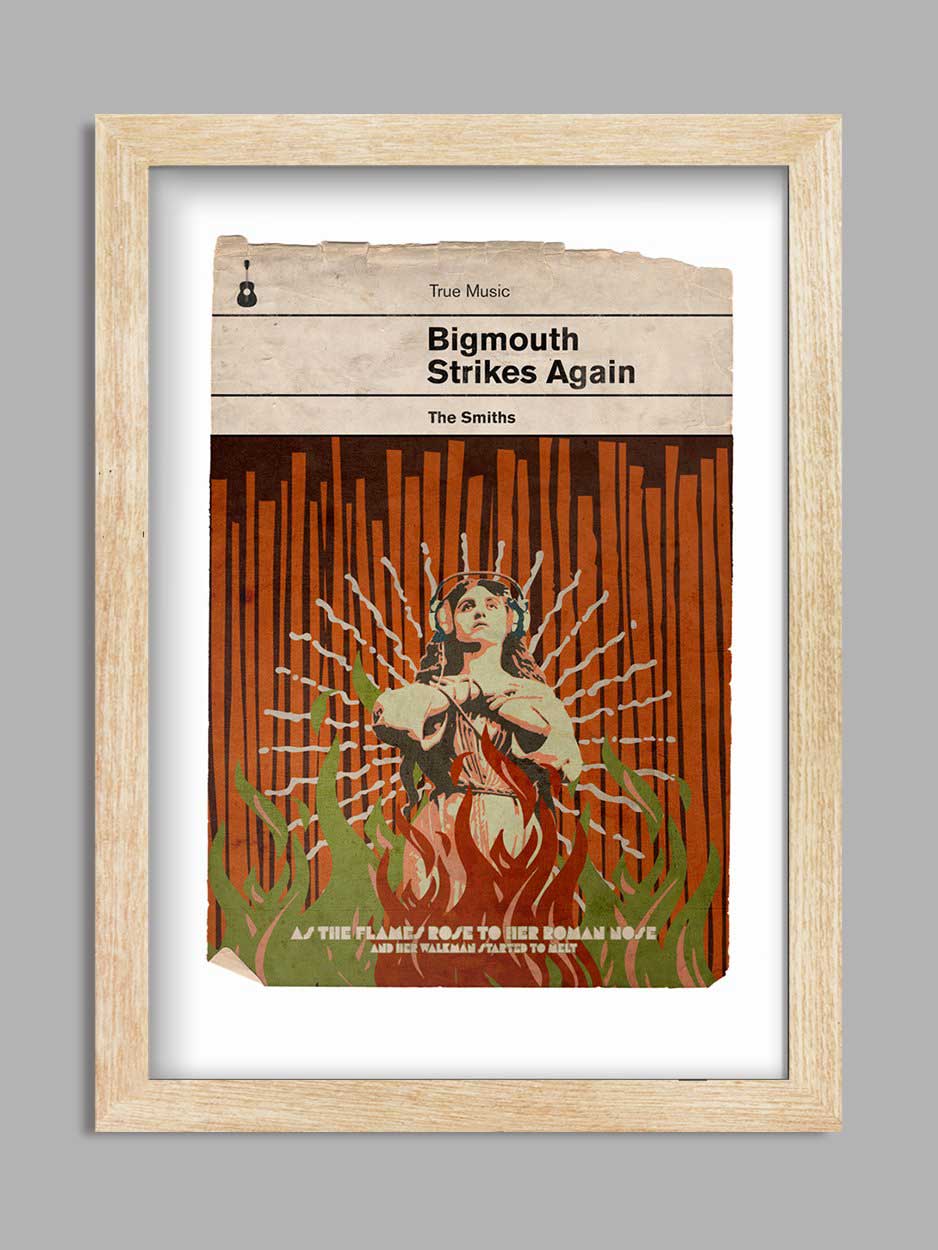 Bigmouth Strikes Again - Music Print - Image 3