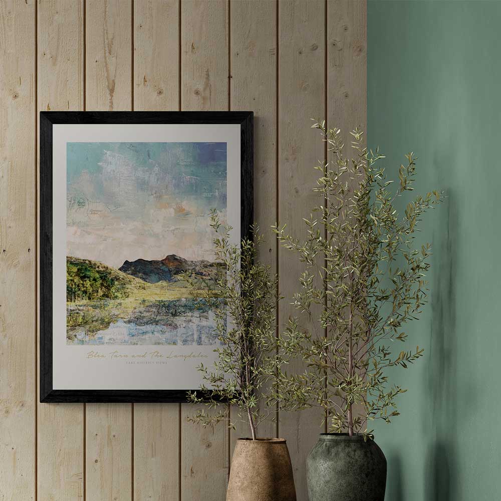 Blea Tarn & The Langdales - Lake District Views Print - Image 5