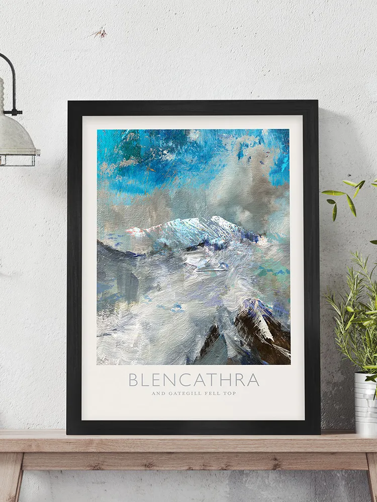 Blencathra and Gategill Fell Top - Lake District Print - Image 5