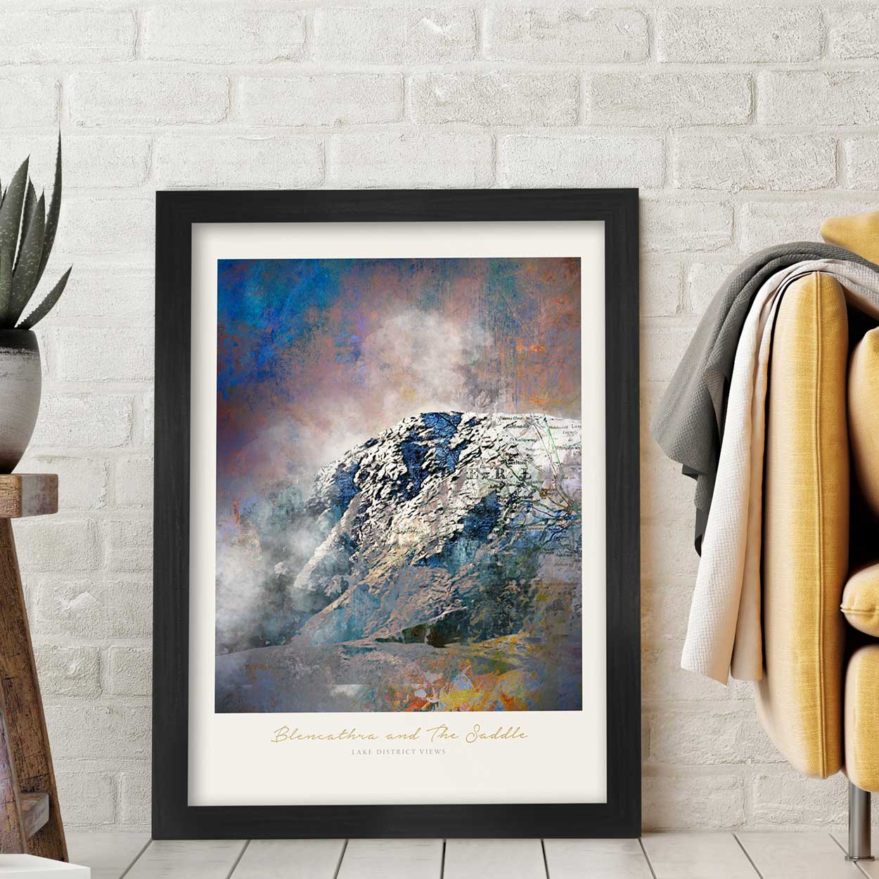 Blencathra and the Saddle - Lake District Print - Image 6