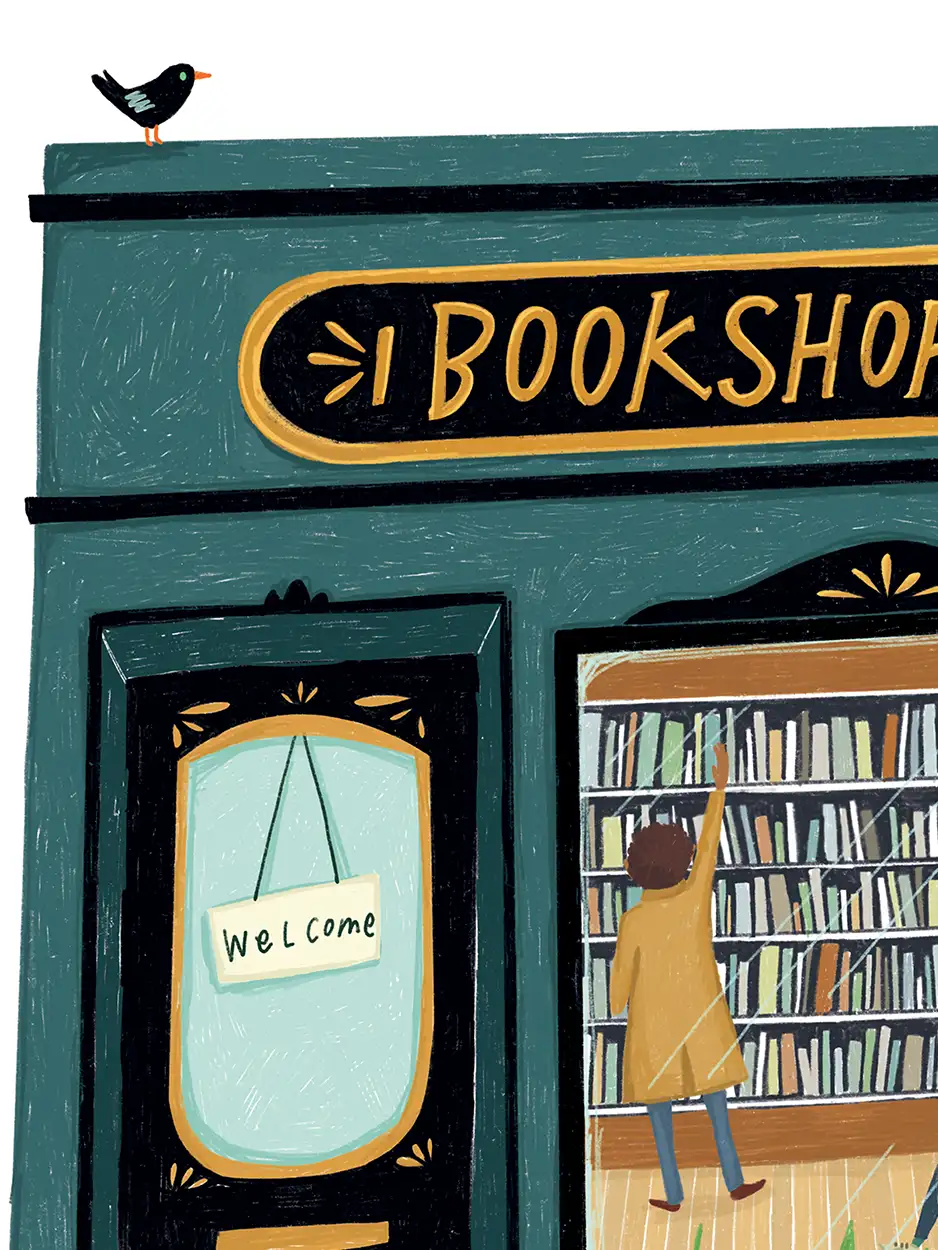 Book Shop Print - Image 4