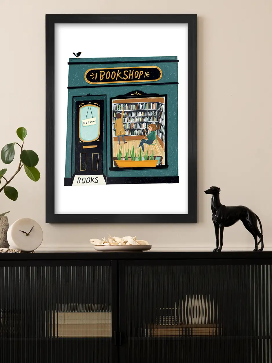 Book Shop Print - Image 5