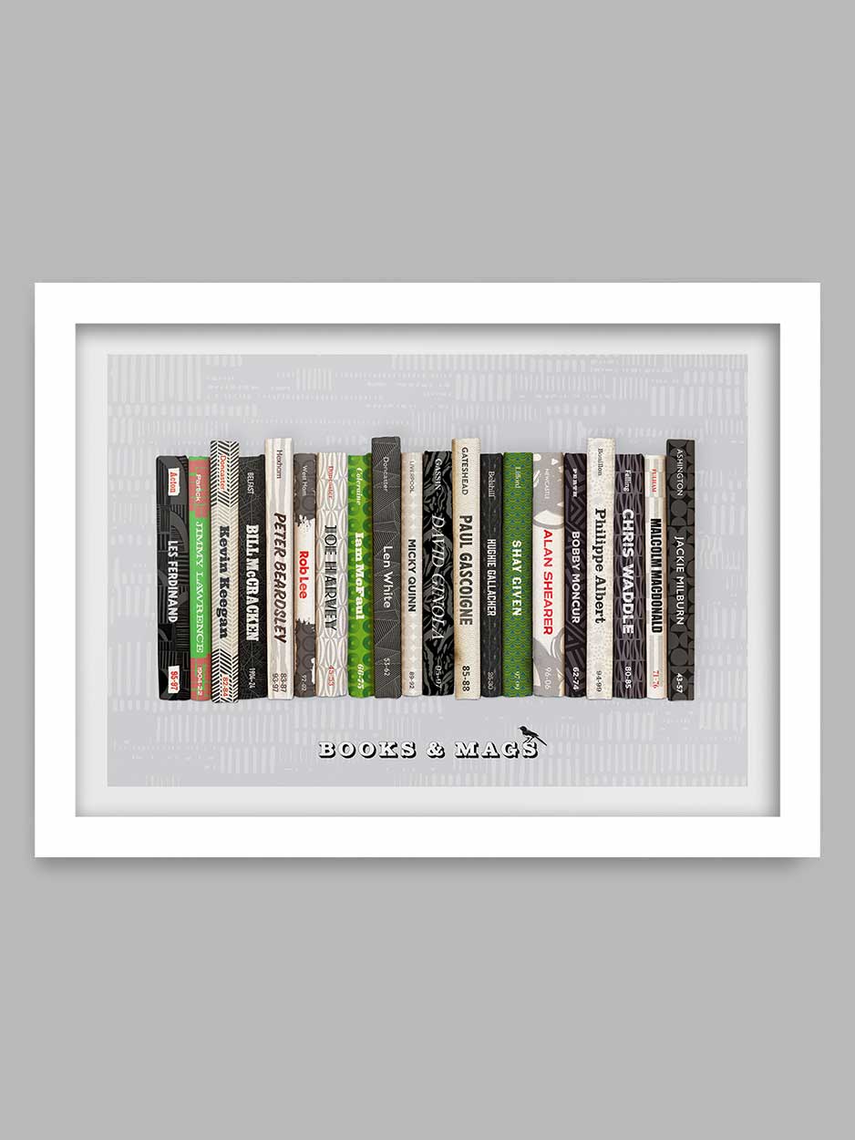 Books and Mags - Newcastle United Football Print - Image 2
