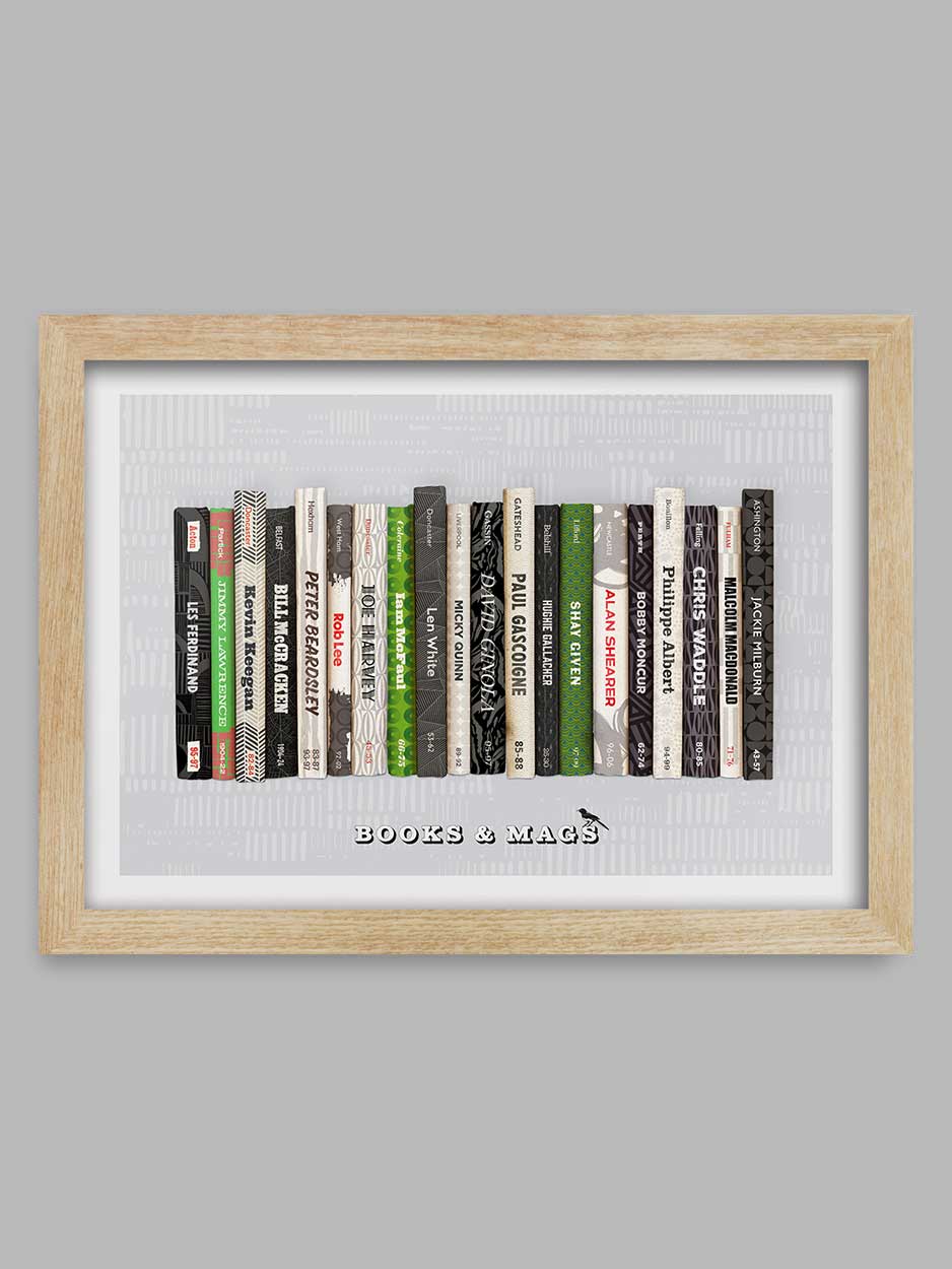 Books and Mags - Newcastle United Football Print - Image 3