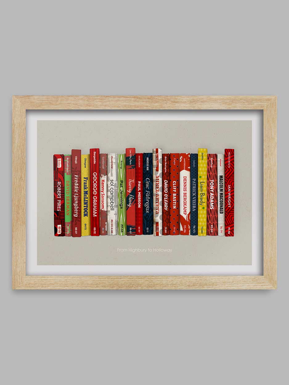 From Highbury to Holloway - Arsenal Football Print - Image 3
