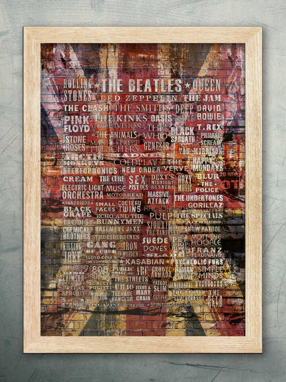Brit Pop - Music Print - Image 3