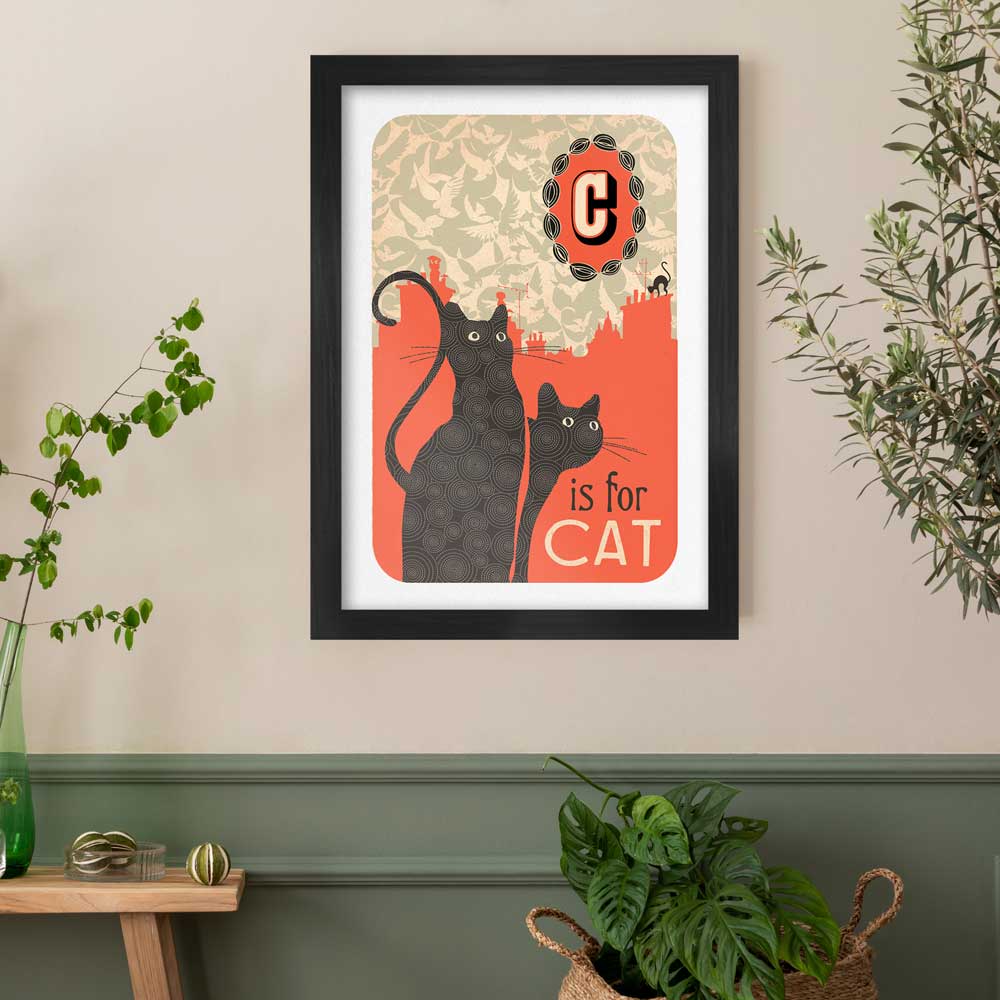 C is for Cat Print - Image 5