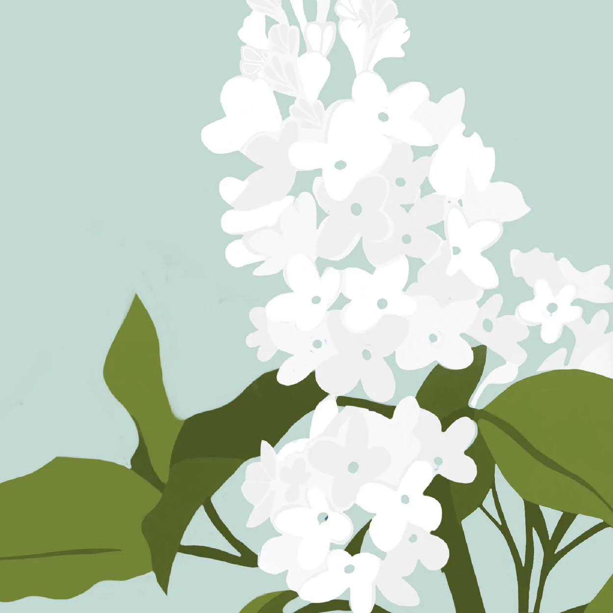 Candlelight Hydrangea Print - Image 4