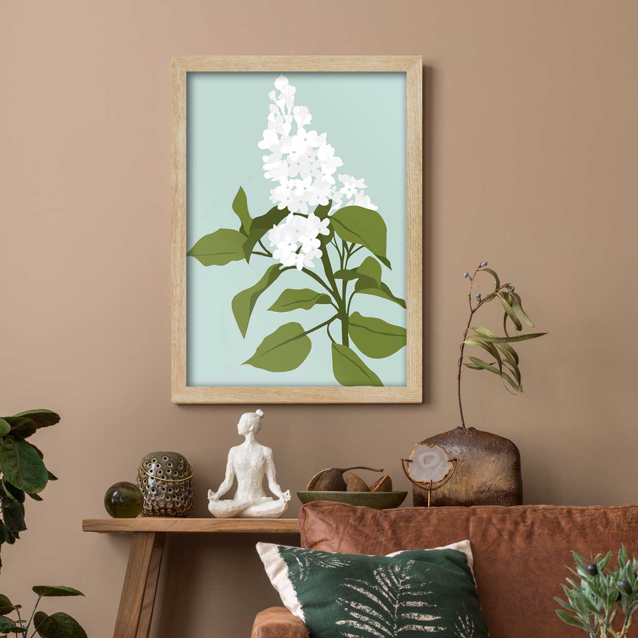 Candlelight Hydrangea Print - Image 5