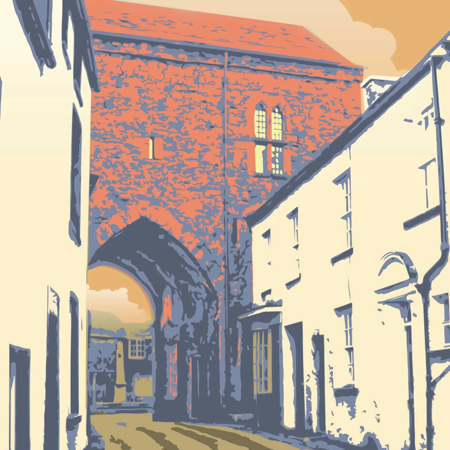 Cartmel The Arch - Lake District Print - Image 4