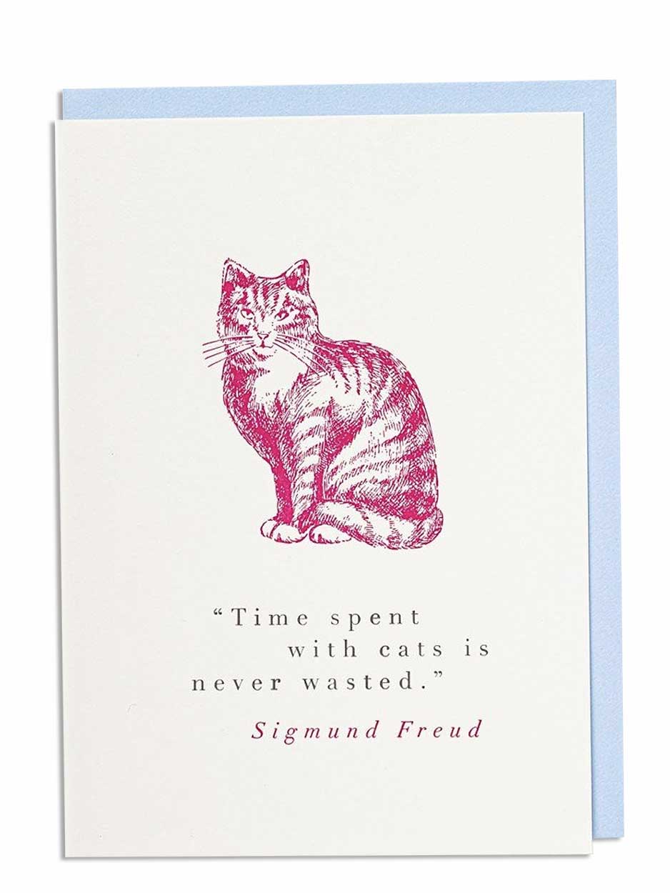 Time Spent With Cats Card