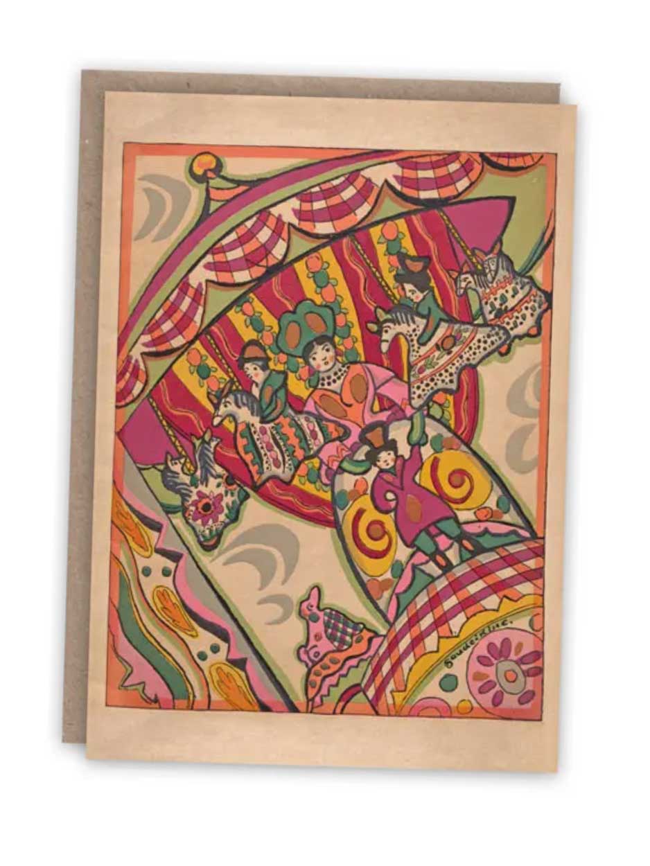 Chauve-Souris of Moscow - Blank Greeting Card