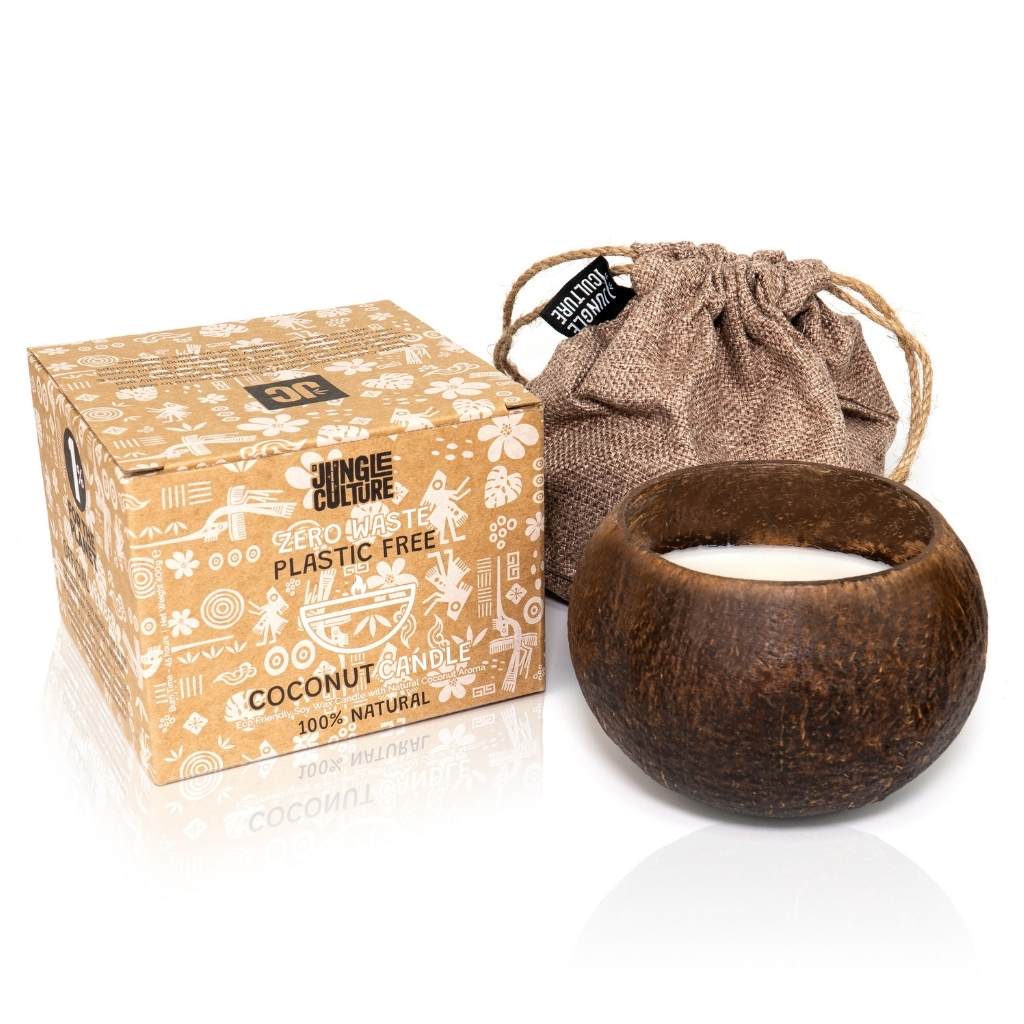 Coconut Shell Candle - Image 2