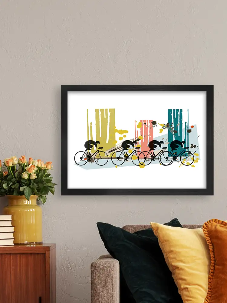 Colour Ride - Cycling Print - Image 5