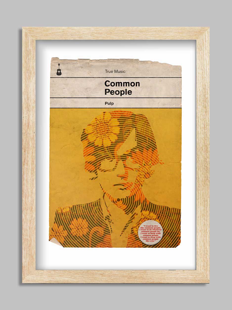 Common People - Pulp Music Print - Image 3
