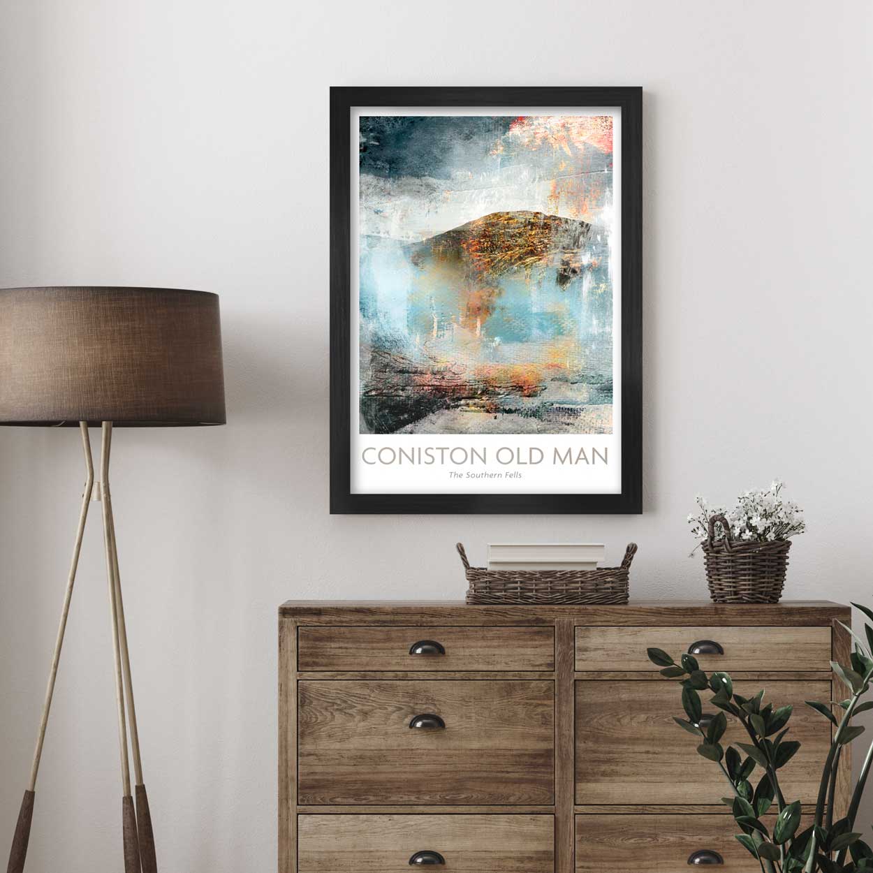 Coniston Old Man Abstract - Lake District Print - Image 5