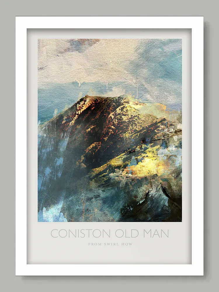 Coniston Old Man From Swirl How - Lake District Print - Image 2