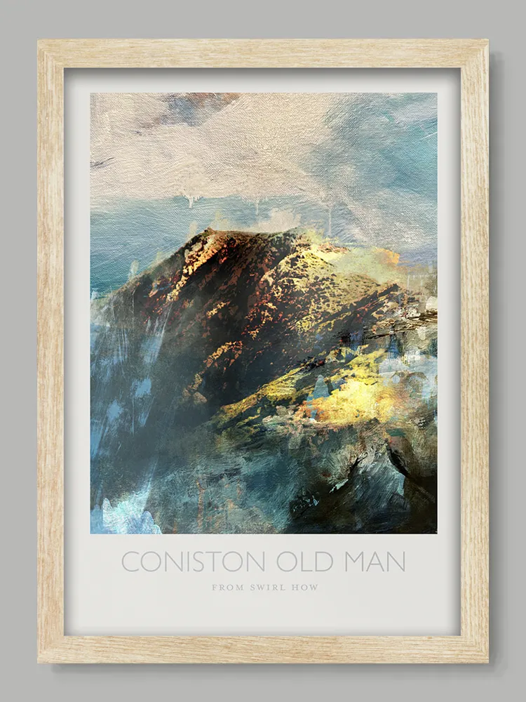Coniston Old Man From Swirl How - Lake District Print - Image 3