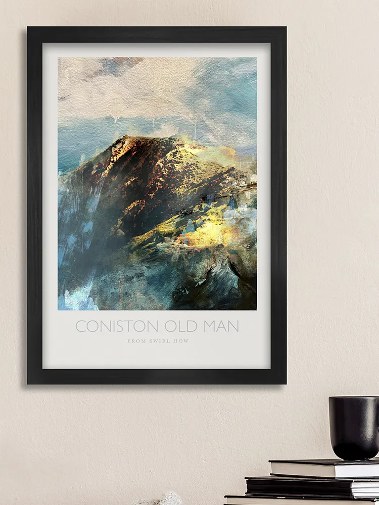 Coniston Old Man From Swirl How - Lake District Print - Image 5
