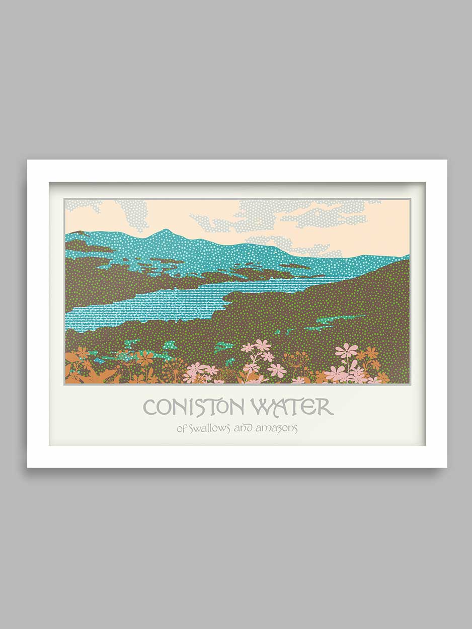 Coniston Water, of Swallows and Amazons - Lake District Print - Image 2